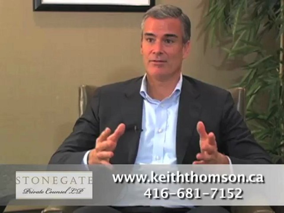 Keith Thomson Discusses How Stonegate Private Counsel Works