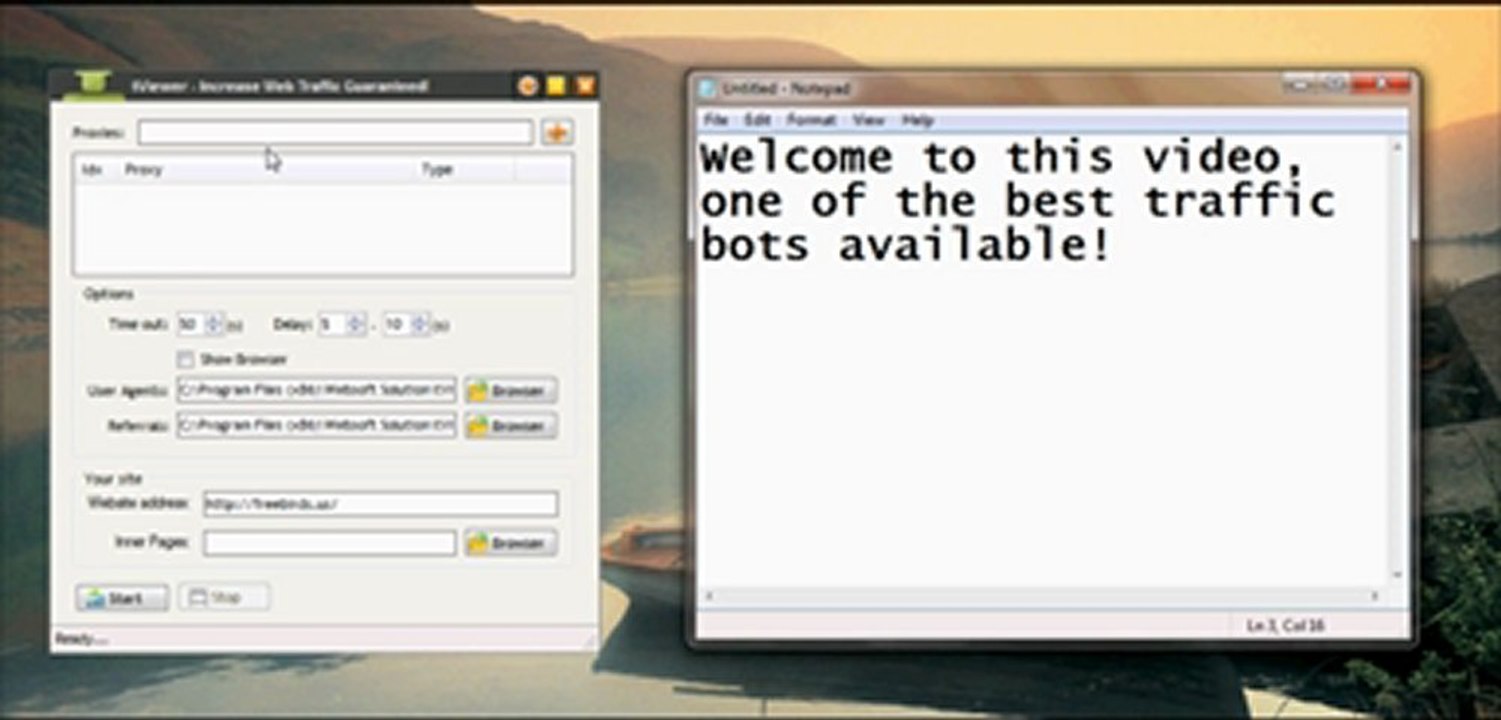 (Get) tviewer 2.0 - Free website traffic view bot! Full version - Best of Blackhat Tools 2013!