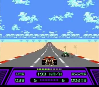Rad Racer NES - Video Game Review