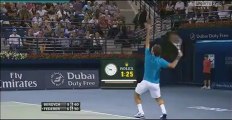 Roger Federer vs Tomas Berdych Semifinals ATP Dubai Tennis 2013