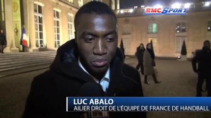 Les médaillés olympiques reçus à l'Élysée 01/03