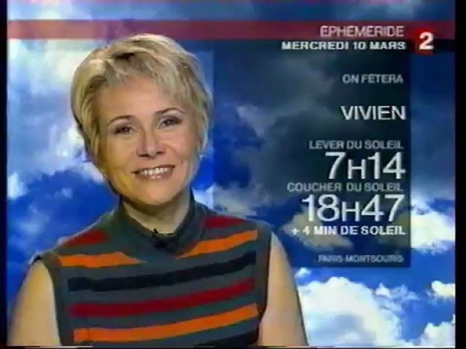 France 2 9 Mars 2004 2 Pub,3 B.A.,Histoires courtes,CD Aujourd'hui,JT Nuit,Météo