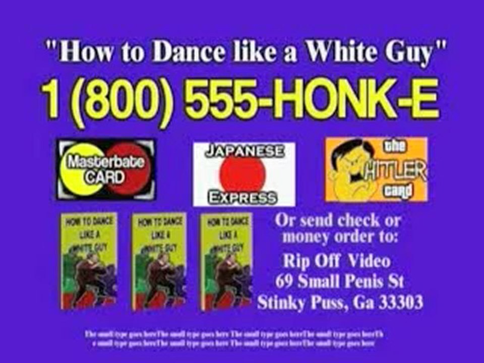 how dance like a white guy
