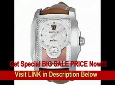 [BEST BUY] Breitling Bentley Flying B Jumping Hour Amber Dial Mens Watch A2836212-H521