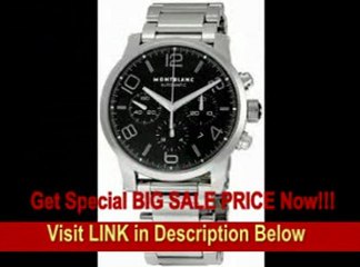 [BEST PRICE] Montblanc Timewalker Stainless Steel Mens Watch 9668