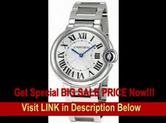 [BEST PRICE] Cartier Midsize W69011Z4 Ballon Bleu Stainless Steel Watch