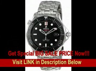 [FOR SALE] Omega Men's 212.30.41.20.01.003 Seamaster Black Dial Watch