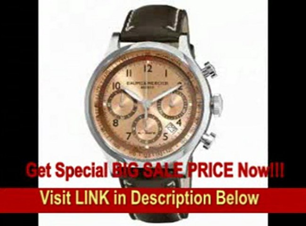 [FOR SALE] Baume & Mercier Men's 10004 Capeland Mens Automatic Chronograph Watch