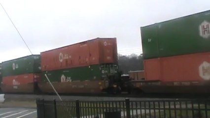Norfolk Southern mixed freight southeast through Austell Ga.
