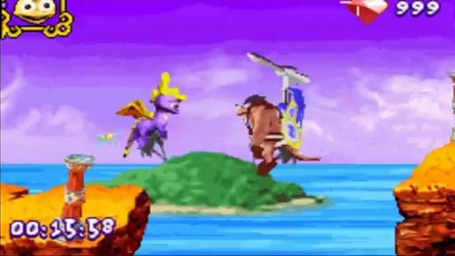 Spyro : Fusion - Montagnes de feu : Course au portail