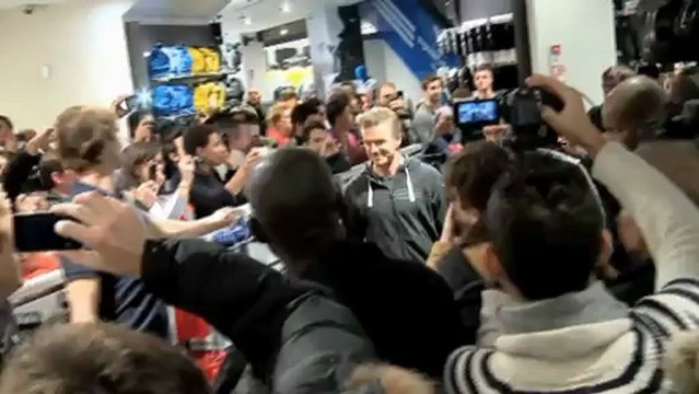 Beckham trifft Zidane: Etwas ganz Besonderes