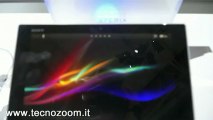 Sony Xperia tablet Z: anteprima video tablet dal MWC 2013