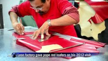 Mexican factory that made Pope Benedict's red shoes