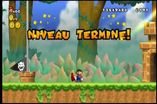 défi n°2-new super mario bros wii- l'épopée des pièces étoiles (6/10)