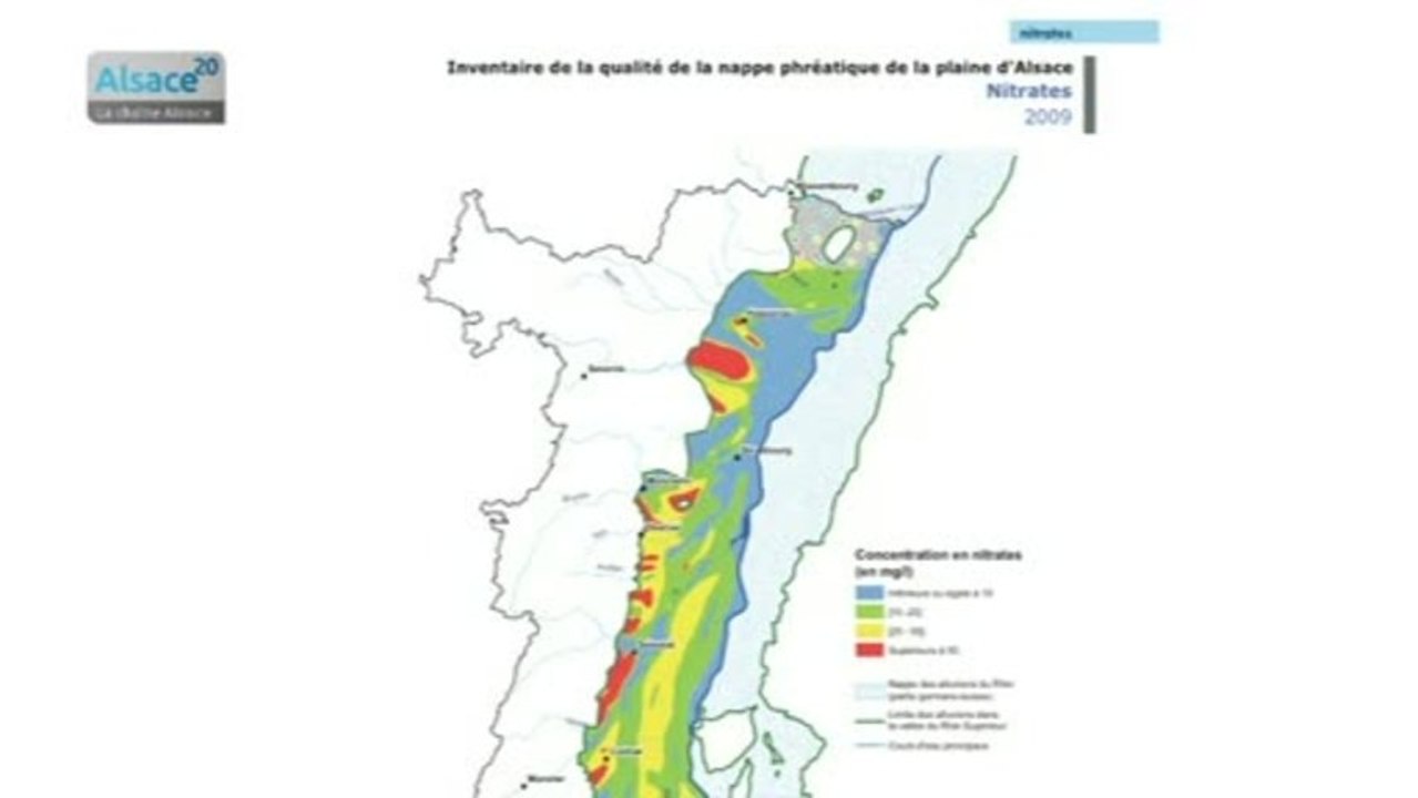 Quelle est la qualité de l'eau en Alsace?