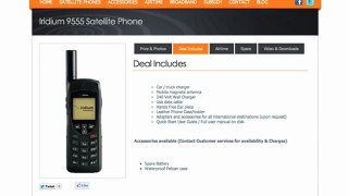 What Do I Need To Access The Internet With My Iridium 9555
