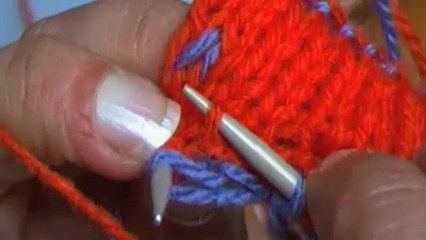 Augmentation double knitting