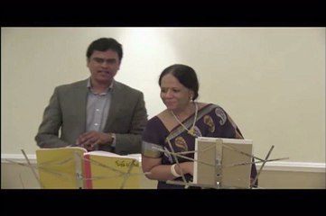 SAPNA SPONSORS VEGESNA BENEFIT CONCERT:  MANI SASTRY & KRISHNAPRASAD: "ENDENDU NINNANNU MARETHIRALARE.."