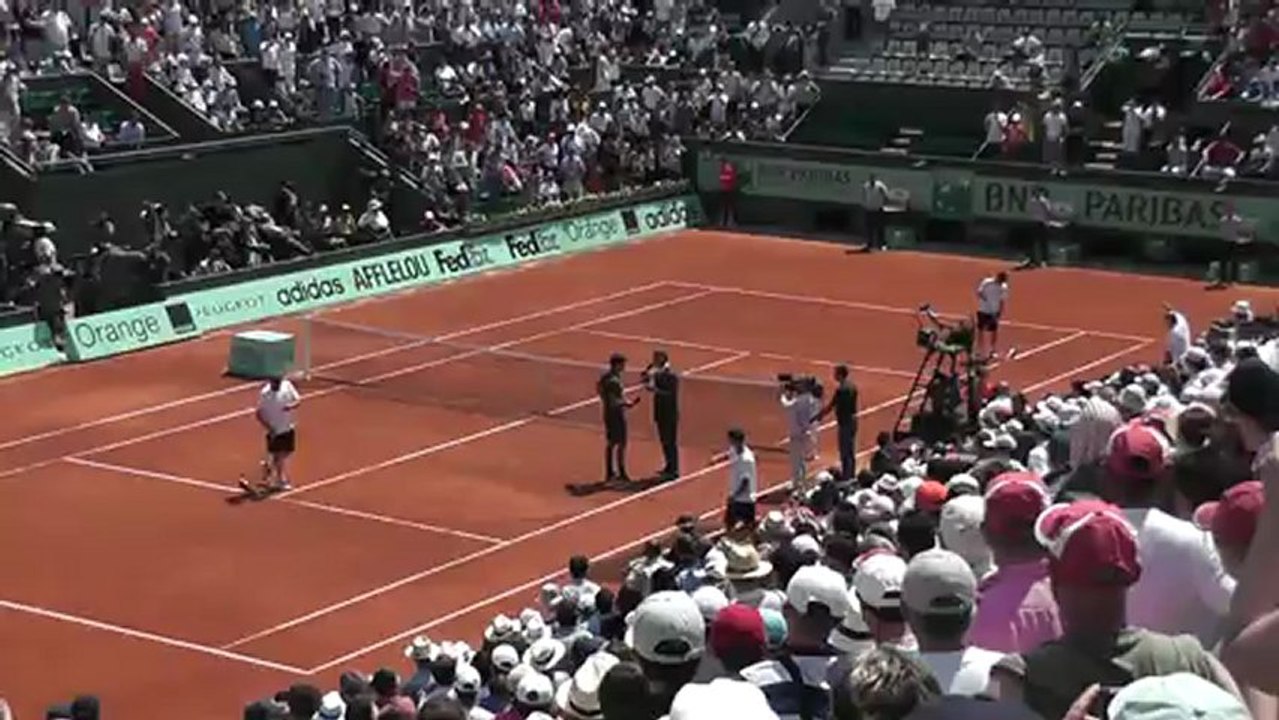 Roland Garros 2012 R Federer - T Kamke