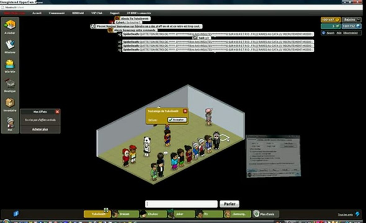 Said .PUB A Fond sur HBRétro . Recrutement a 40 co's !  Ambiance de Fous .Said&Chukoo