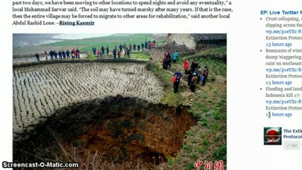 New Louisiana Sinkhole !  Arkansas Earthquakes on New Madrid