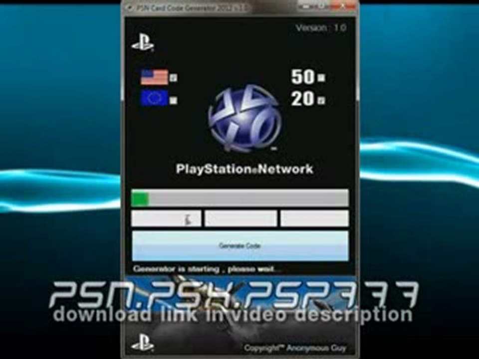 PSN Code Generateur Mars 2013 pirater % téléchargement Download