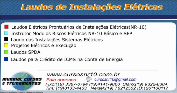 Laudos de Instalações Elétricas