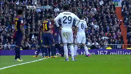 صاروخية رونالدو تضرب العارضة في لقاء الليغا مع برشلونة