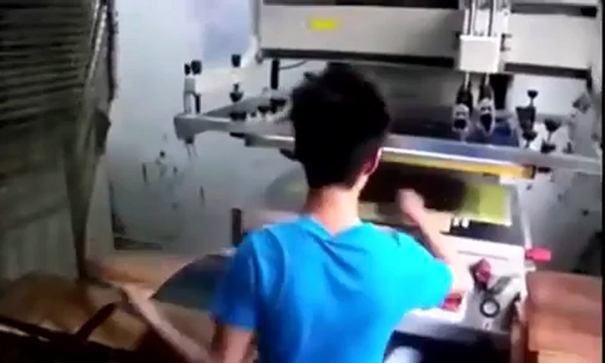 Flat Screen Printing Machine, Plane Screen Printing Machine