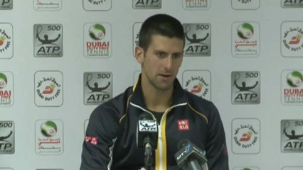 Dubai, Djokovic: "Il servizio è stato la mia arma migliore"