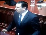 Deputeti Bekim Fazliu (PDSH) ne parlamentin maqedonas