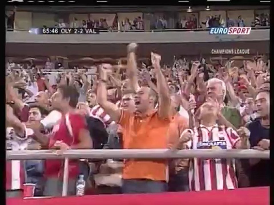2006 (September 12) Olympiakos (Greece) 2-Valencia (Spain) 4 (Champions League)