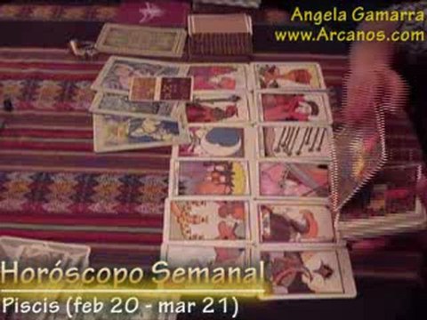 Horoscopo Piscis del 11 al 17 de enero 2009 - Tarot