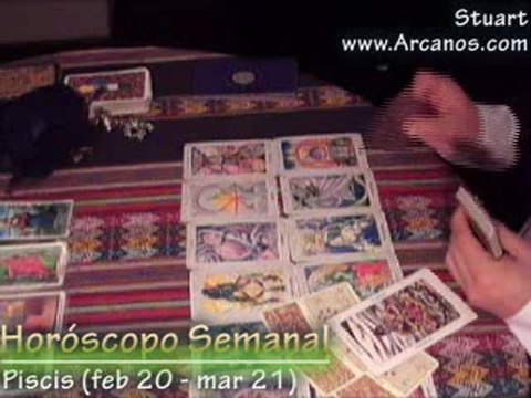 Horoscopo Piscis 24 al 30 de agosto 2008 - Lectura del Tarot