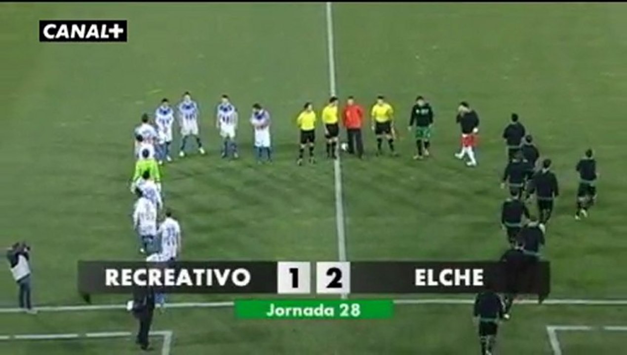 Liga Adelante  Recreativo 1  Elche  2