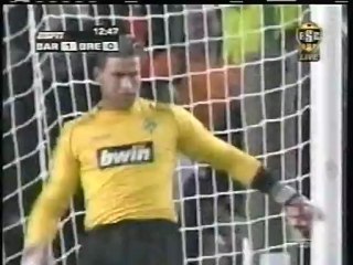 2006 (December 5) Barcelona (Spain) 2-Werder Bremen (Germany) 0 (Champions League)