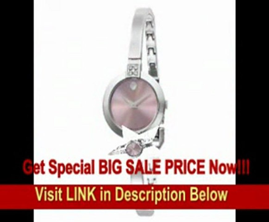 [REVIEW] Movado Women's 606243 Bela Stainless-Steel Bangle Bracelet Watch