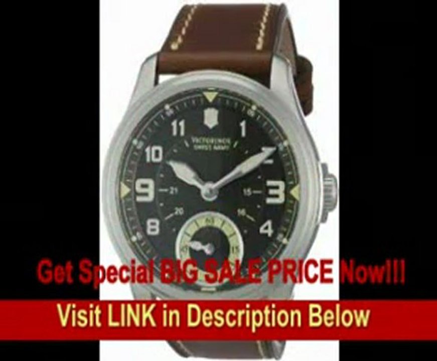 [BEST PRICE] Victorinox Swiss Army Men's 241376 Infantry Vintage Small Seconds Mecha Watch