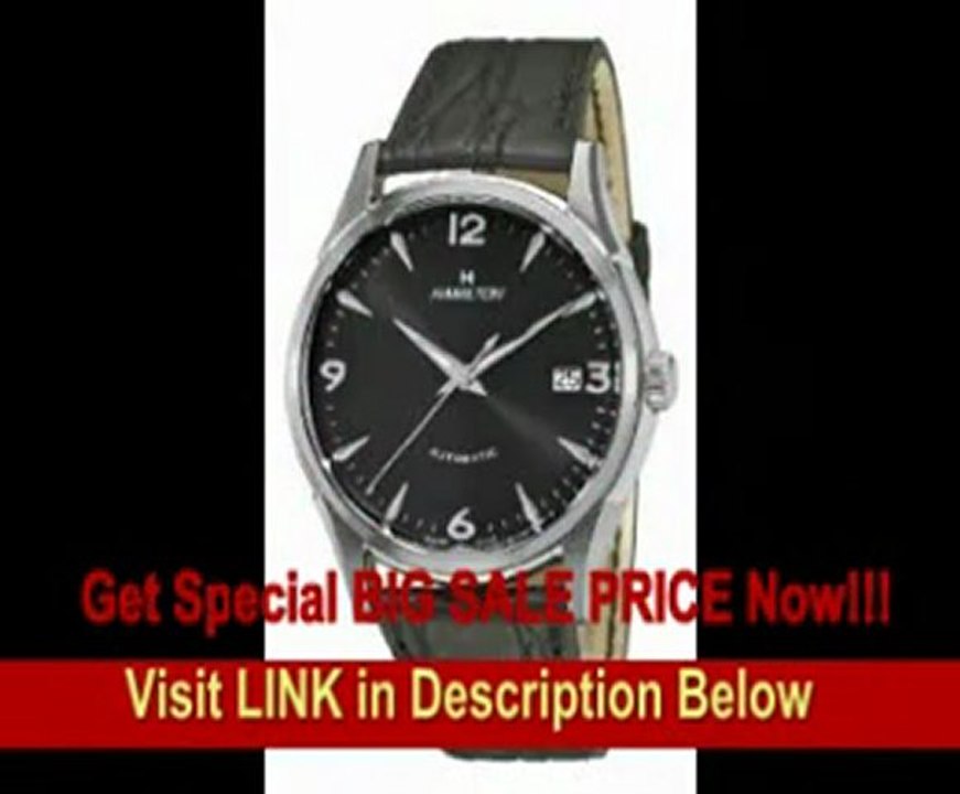 [BEST BUY] Hamilton Men's H38715731 Timeless Class Black Dial Watch