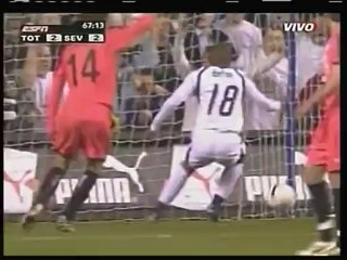 2007 (April 12) Tottenham (England) 2-Sevilla (Spain) 2 (UEFA Cup)