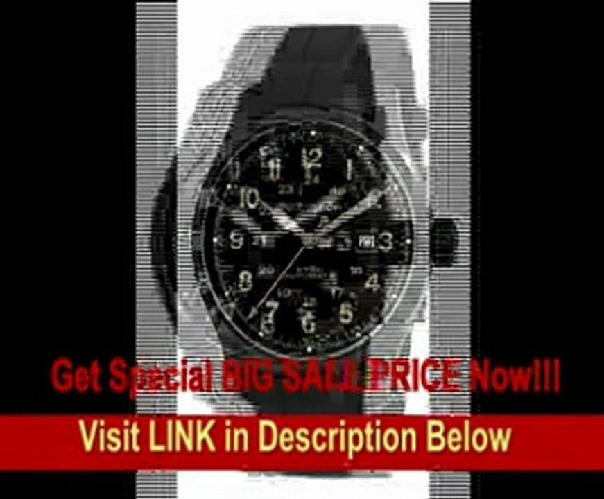[SPECIAL DISCOUNT] Hamilton Men's H70685333 Khaki Field Black Automatic Dial Watch