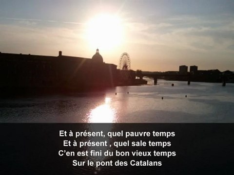 Sur le Pont des Catalans #