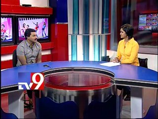 Mr Pellikoduku Sunil in Tv9 studio - Part 1