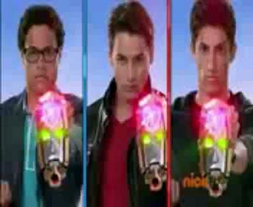 Power Rangers Megaforce red, blue and black rangers morph