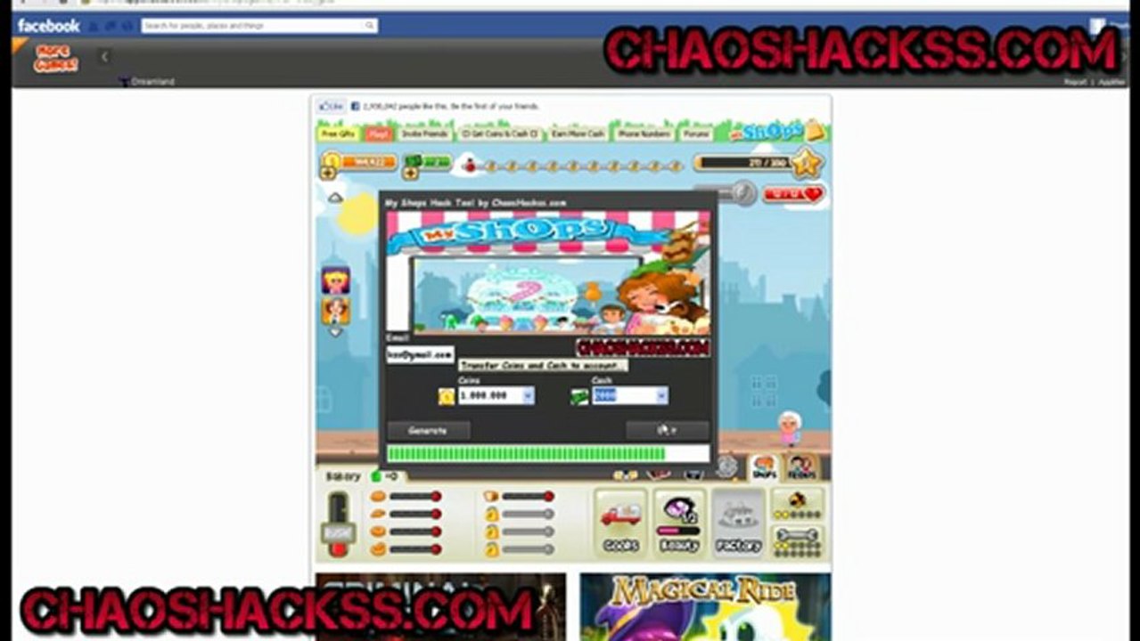 My Shops Hack Tool [Coins Cash]