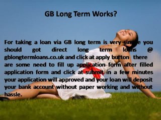 GB Long Term Payday Loans - Cash with people on benefits