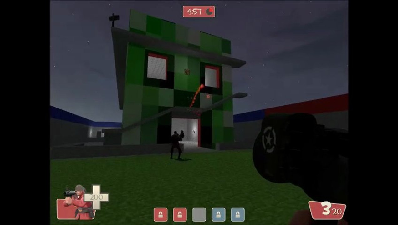 Vidéo sur Team fortress 2:Creepers!