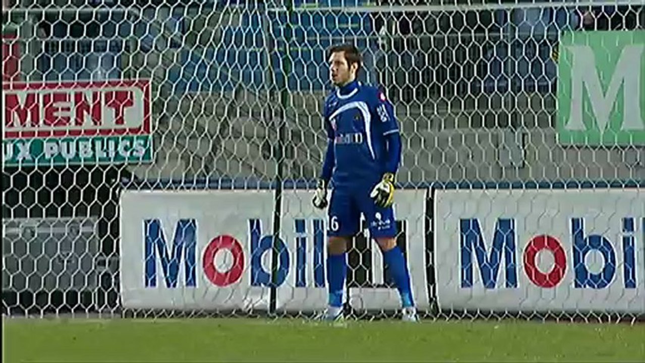 But Benjamin MOUKANDJO (7ème pen) - FC Sochaux-Montbéliard - AS Nancy-Lorraine (1-2) - saison 2012/2013