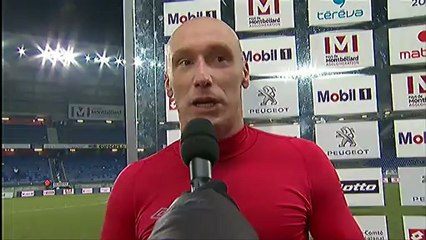 Interview de fin de match : FC Sochaux-Montbéliard - AS Nancy-Lorraine - saison 2012/2013