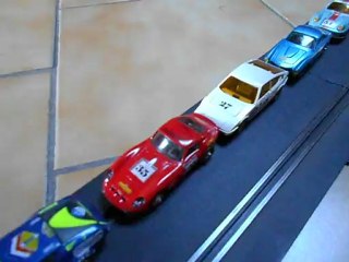 présentation de la piste jouef avec des rails de 2eme génération sans agrafe pour la proxy 2012 2013